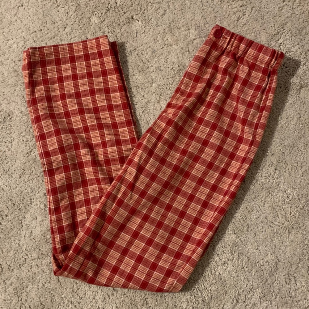 Brandy Melville - Plaid Tilden Pants